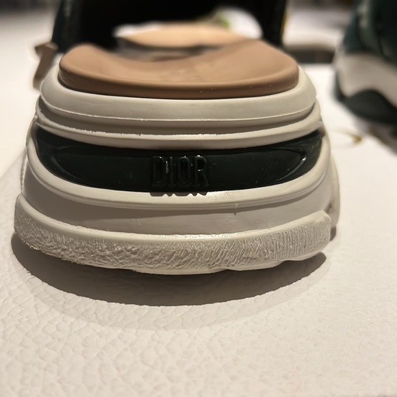 Christian Dior D-Wander color Camouflage Tie Cypress Green size: 38 - Picture 7 of 10